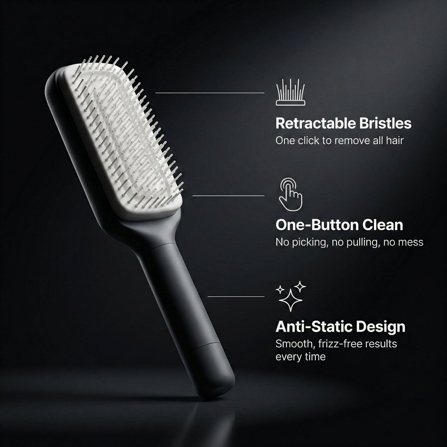 PureBristle™ Self-Cleaning Brush