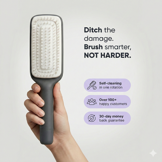 PureBristle™ Self-Cleaning Brush